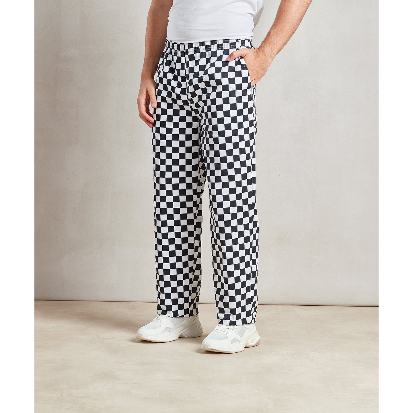 Premier Essential Chef's Trousers Unisex Elasticated Waist with Pockets