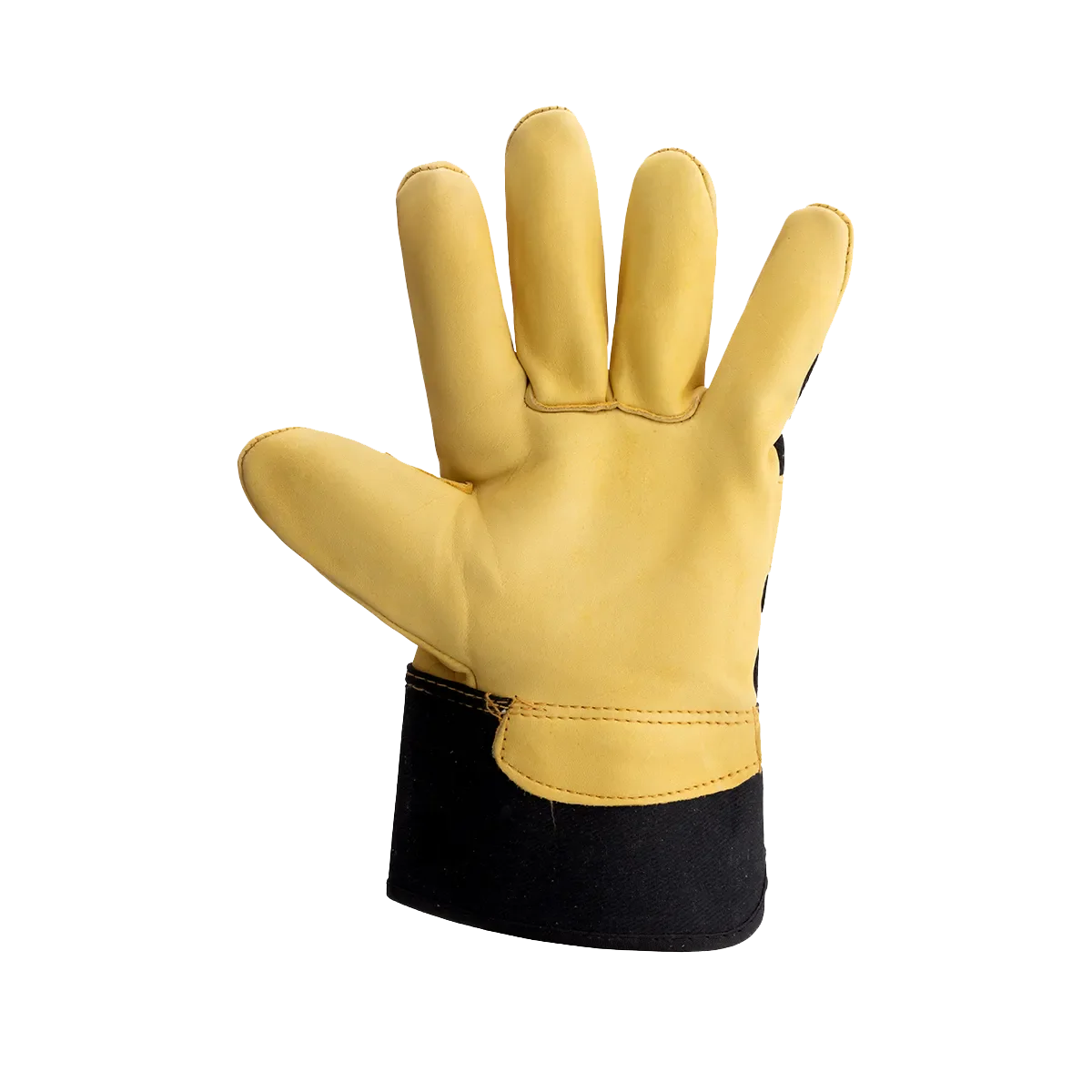 Predator Signature Hide Rigger Gloves with Leather Knuckle Patch and Cuff
