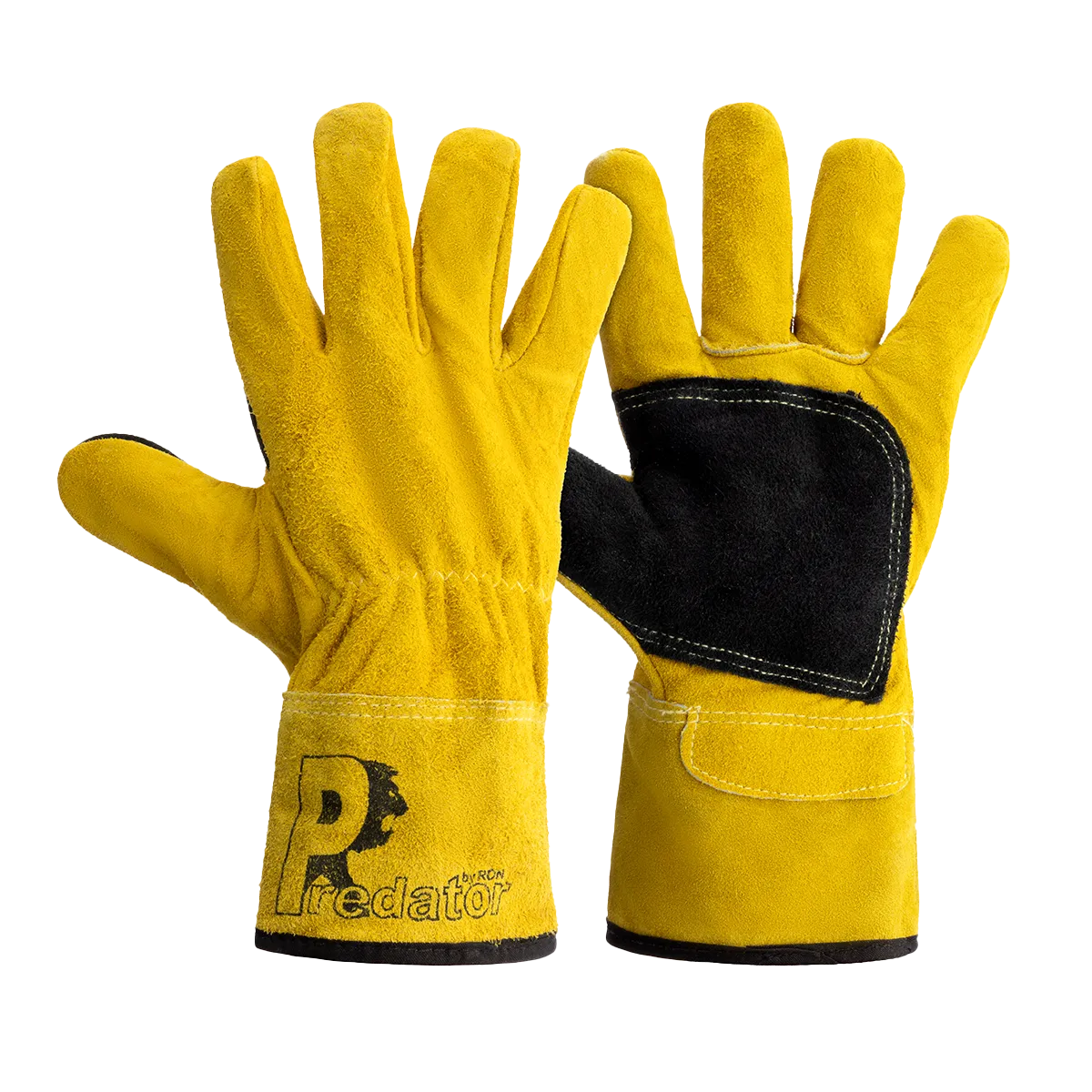 Predator Heavy-Duty Mig Welding Gloves with Heat-Resistant Thread & Cotton Liner