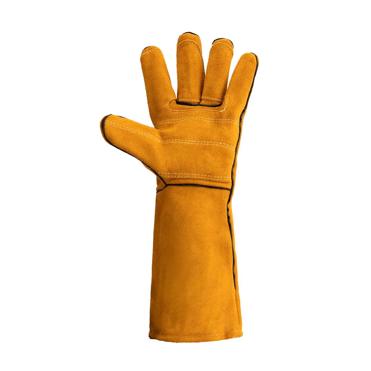 Predator Thornproof Mig Gauntlet Gloves Heavy-Duty Leather Heat-Resistant