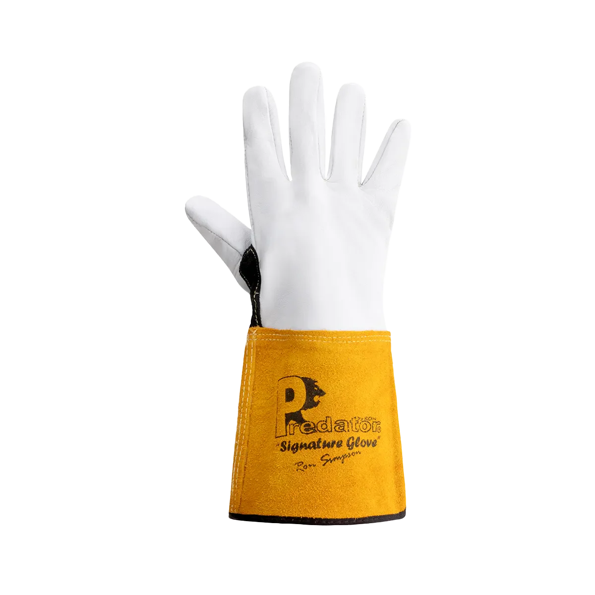 Predator Signature Tig Gauntlet Gloves Goat-Hide Ergonomic Heat-Resistant