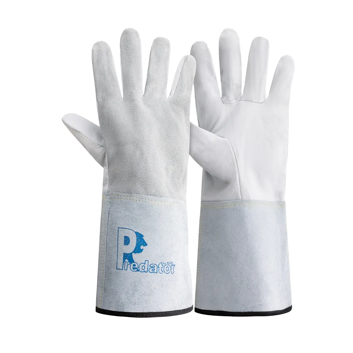 Predator Tig Gauntlet Gloves Goat-Hide Ergonomic Design Heat-Resistant