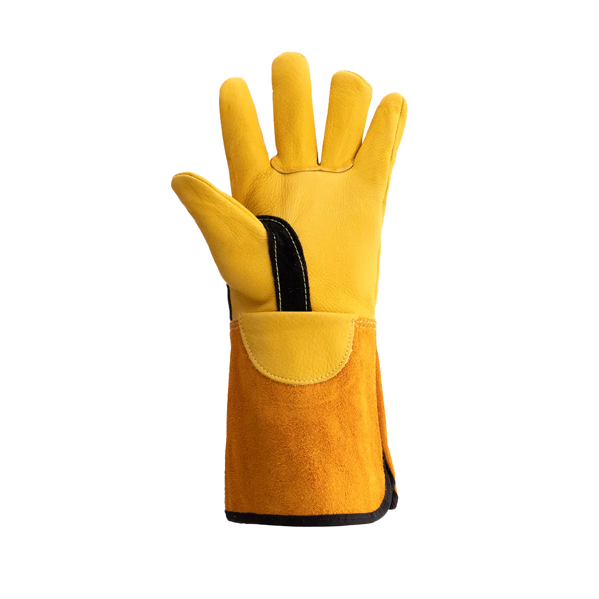 Predator Deerskin Gauntlet Gloves Ergonomic Design Heat-Resistant Thread