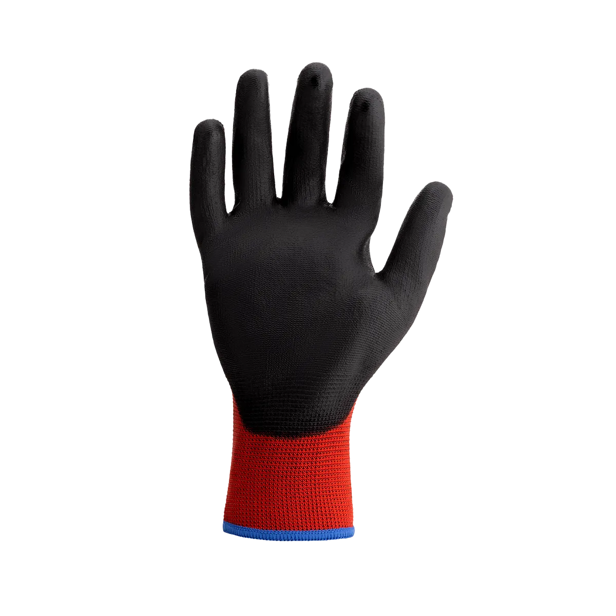 Predator Ruby Gloves Red Polyester PU Coated Breathable Liner Sizes 7-11
