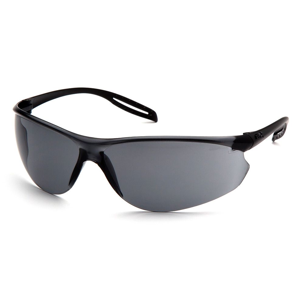Pyramex Neshoba Lightweight Safety Glasses Frameless Design 16g H2X AF