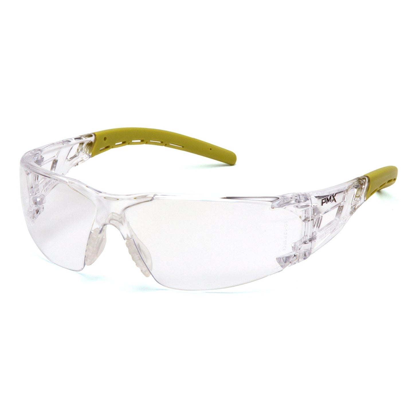 Pyramex Fyxate Safety Glasses Wraparound Lens Comfortable Durable Impact Protec.
