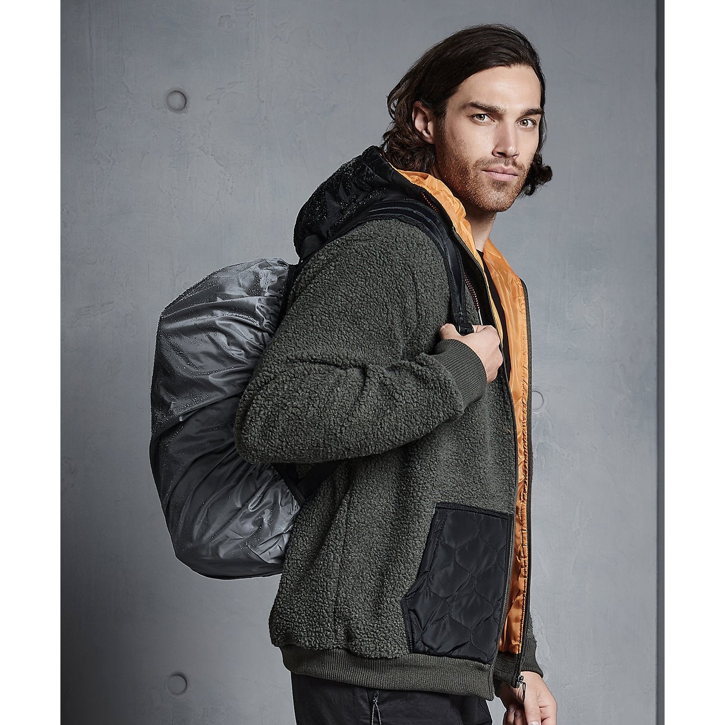 Quadra Waterproof Universal Rain Cover for 20-30 Litre Backpacks, Lightweight
