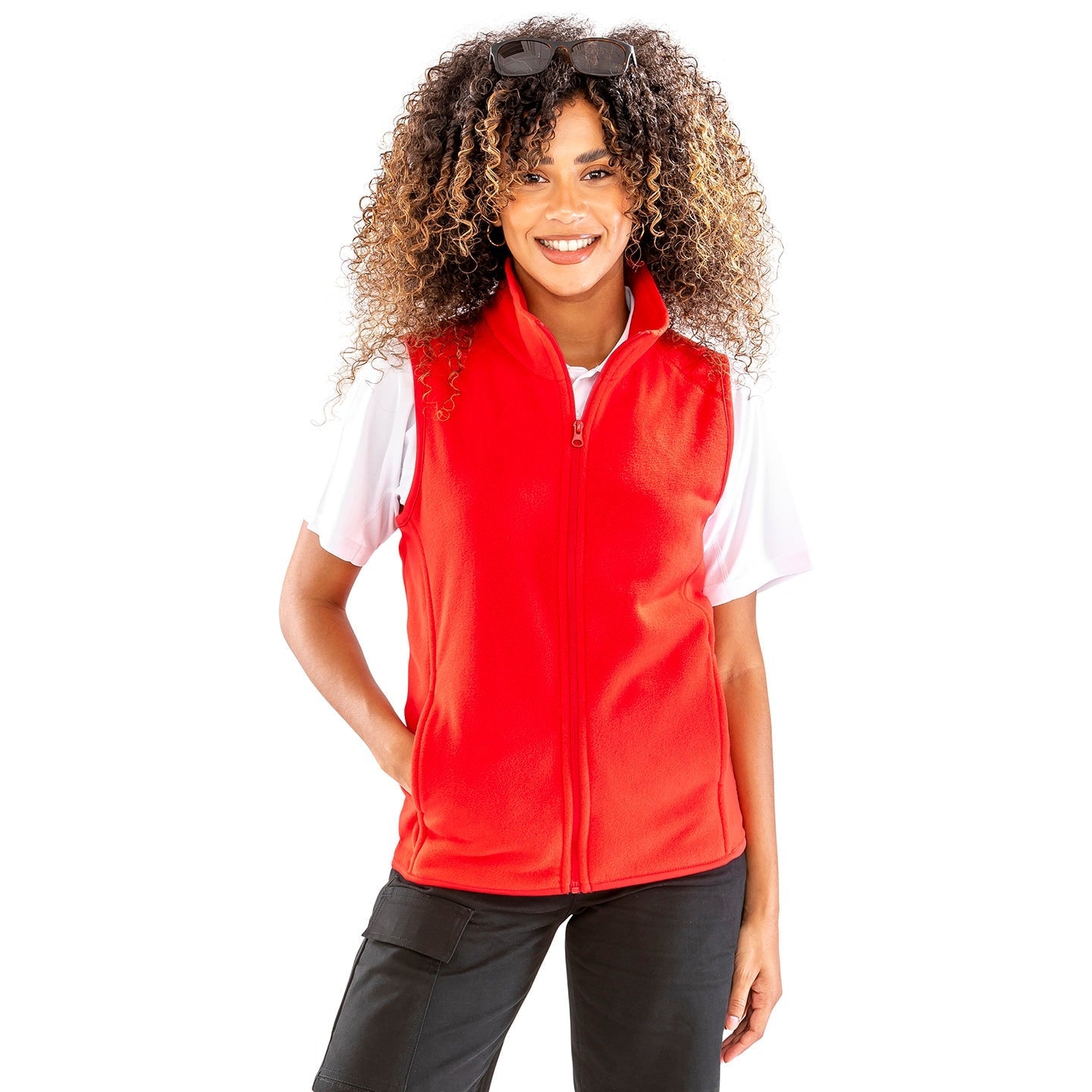 Result Core Microfleece Gilet Unisex Windproof Layering Jacket with Pockets