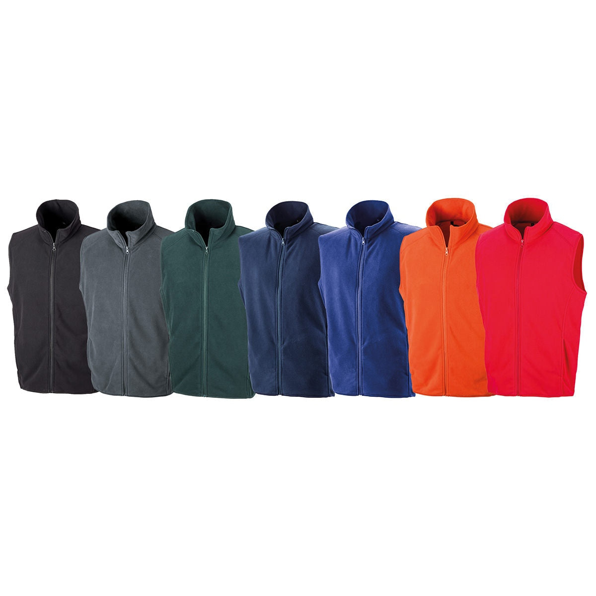 Result Core Microfleece Gilet Unisex Windproof Layering Jacket with Pockets