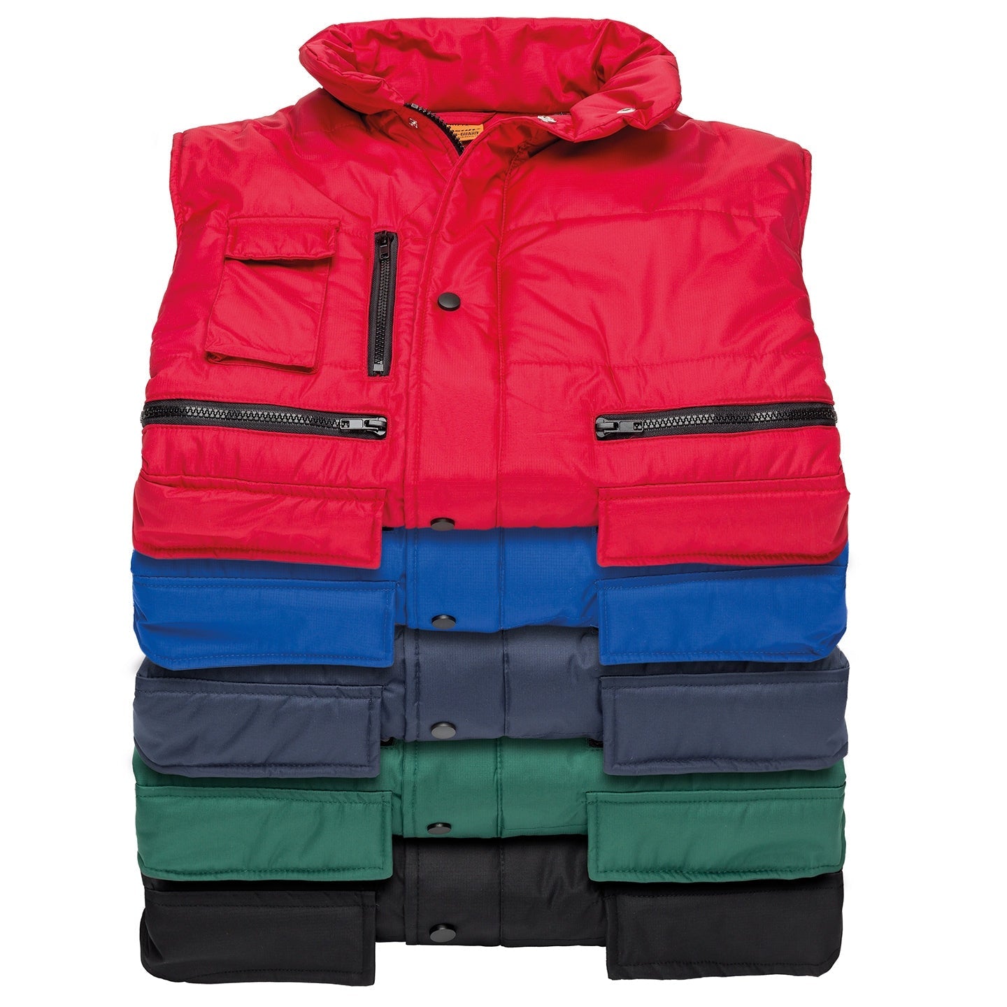 Result Workguard Lance Weatherproof Bodywarmer with 9 Pockets, Windproof