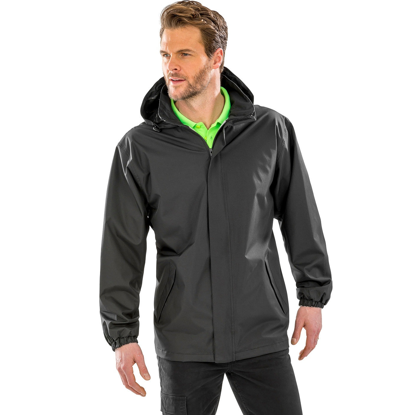 Result Core Midweight Jacket Waterproof Windproof Fleece Lined Hooded S-XXL