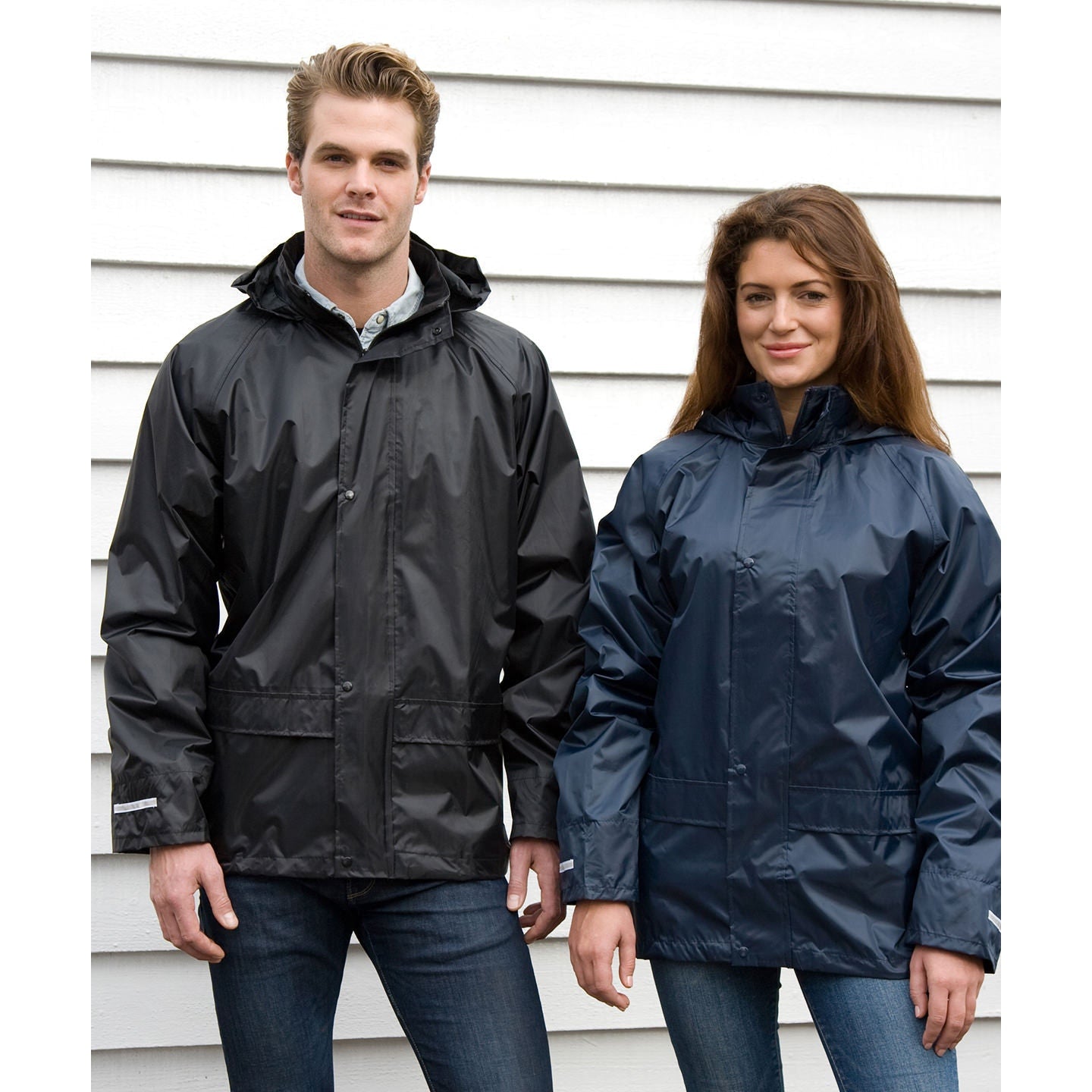 Result Core Waterproof Rain Jacket Lightweight Windproof with Concealed Hood
