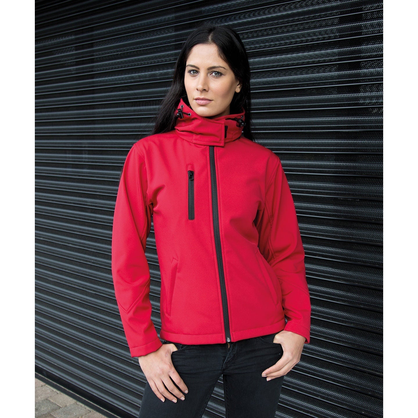 Result Core Women's Core TX Performance Softshell Jacket with Hood