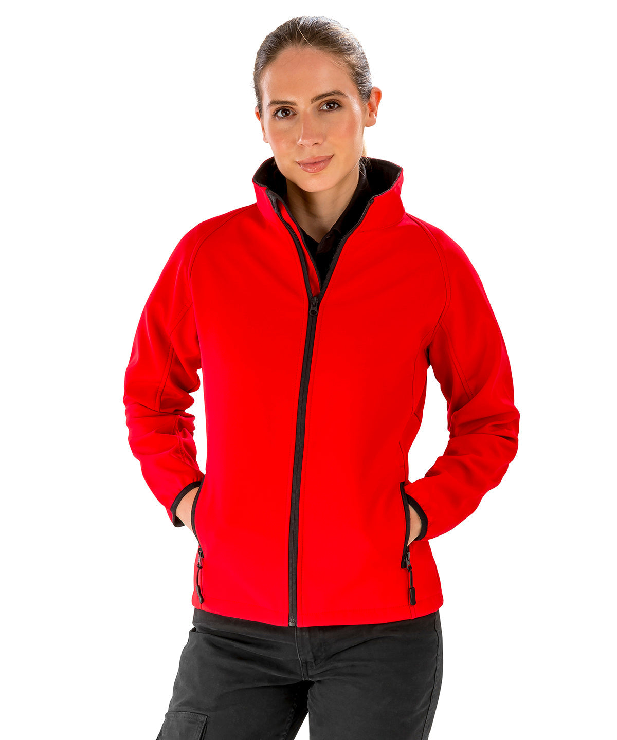 Result Core Women's Softshell Jacket Showerproof Breathable Windproof