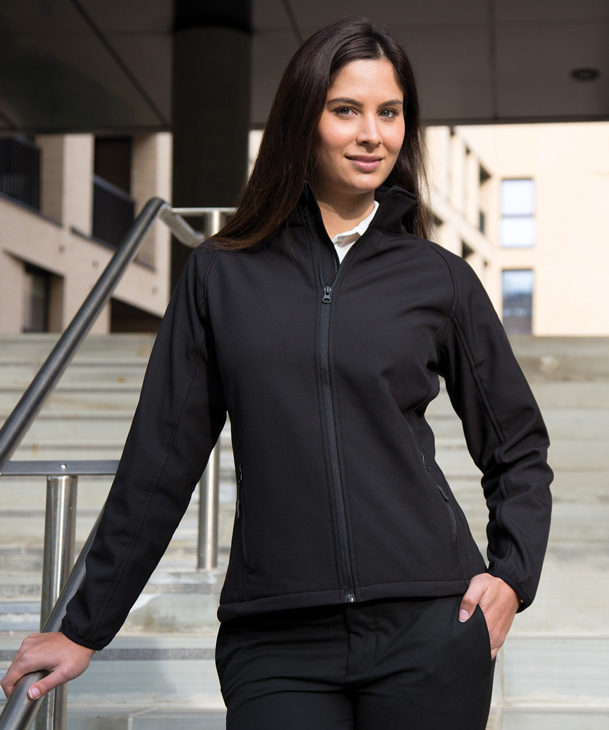 Result Core Women's Softshell Jacket Showerproof Breathable Windproof