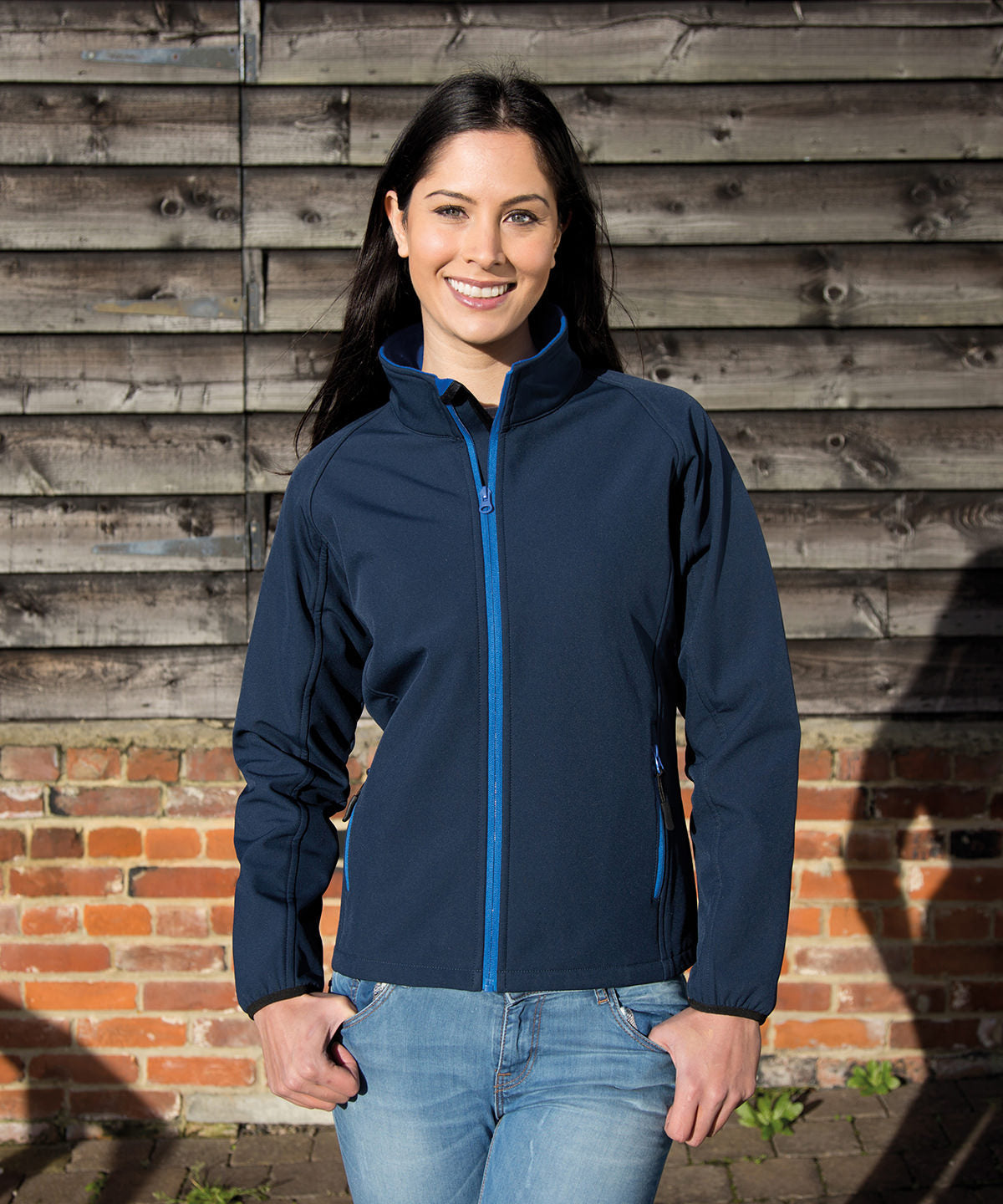 Result Core Women's Softshell Jacket Showerproof Breathable Windproof