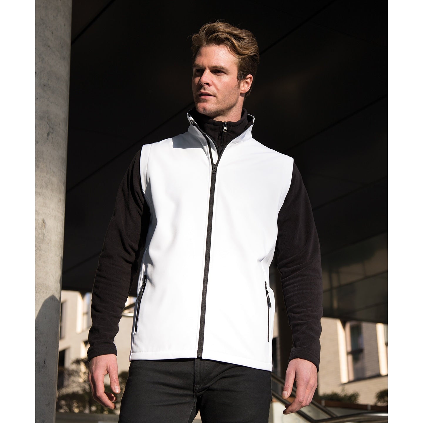 Result Core Softshell Bodywarmer Jacket Showerproof Breathable Windproof
