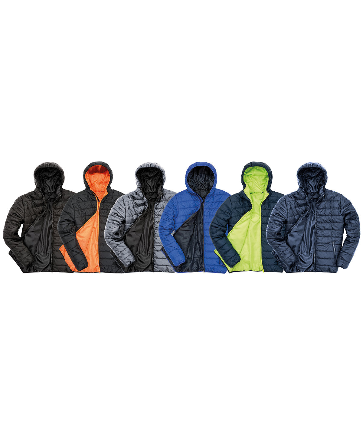 Result Core Soft Padded Jacket Showerproof Windproof Lightweight Integral Hood