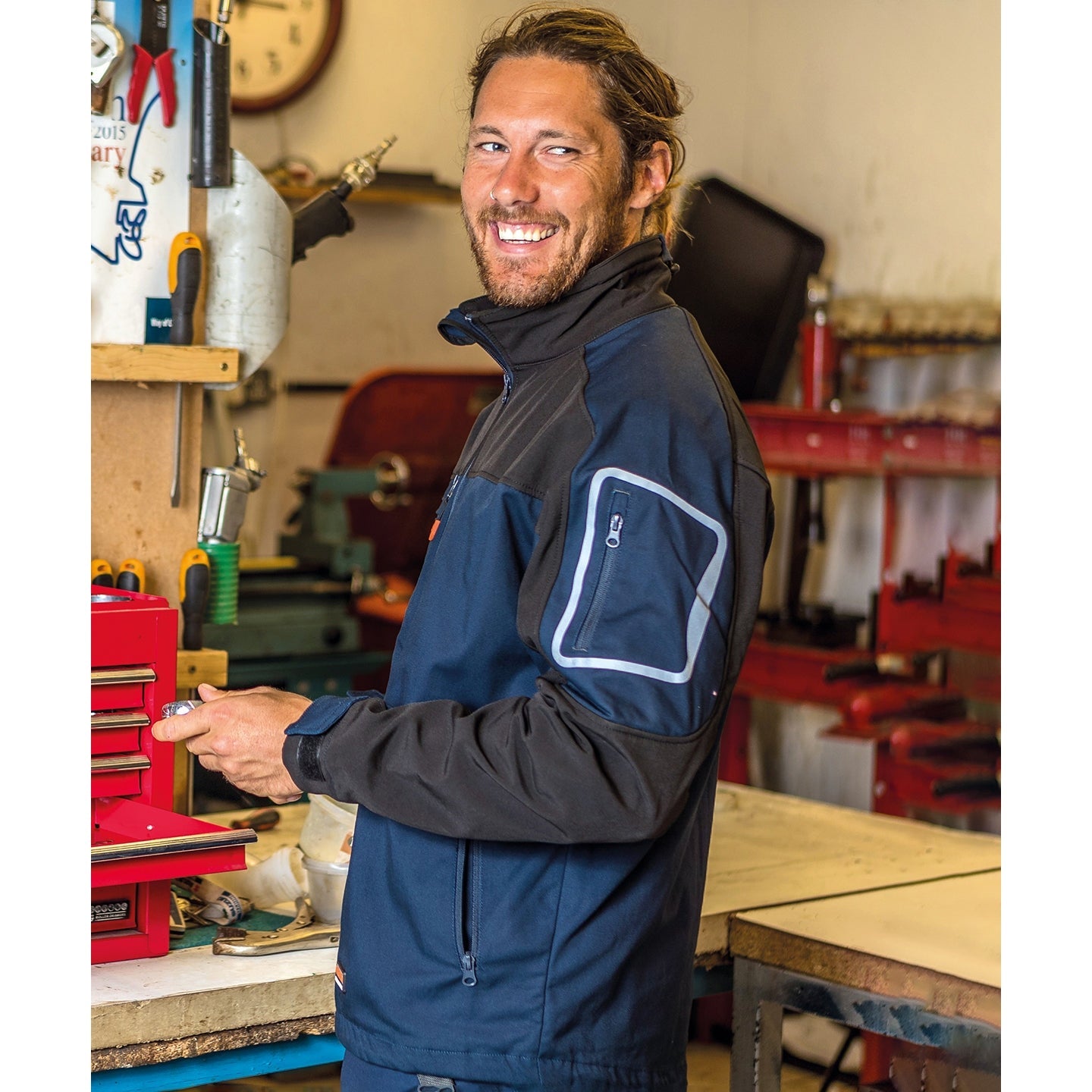 Result Workguard Sabre Stretch Jacket Waterproof Windproof Utility Pockets