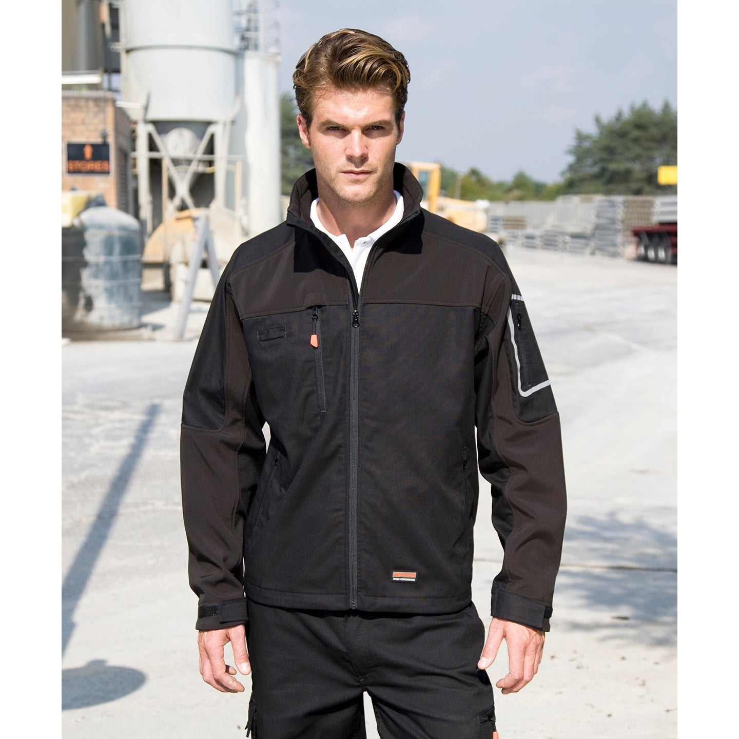 Result Workguard Sabre Stretch Jacket Waterproof Windproof Utility Pockets