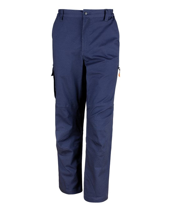 Result Workguard Sabre Stretch Trousers with Articulated Knees and Pockets