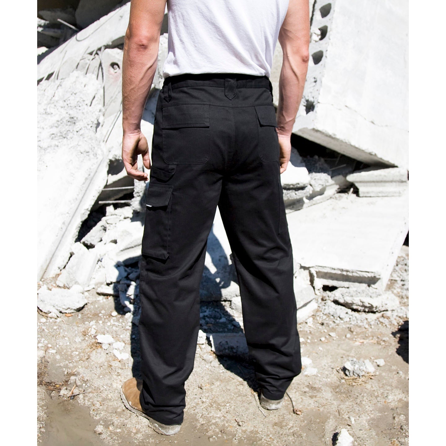 Result Workguard Action Trousers Cargo Style with Kneepad Pockets Unisex Fit