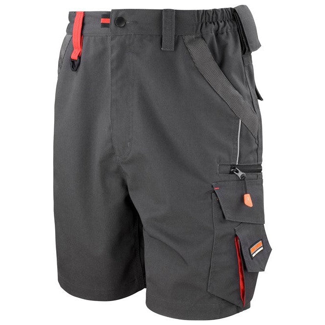 Result Workguard Technical Shorts with Expansion Waistband and Multi Pockets