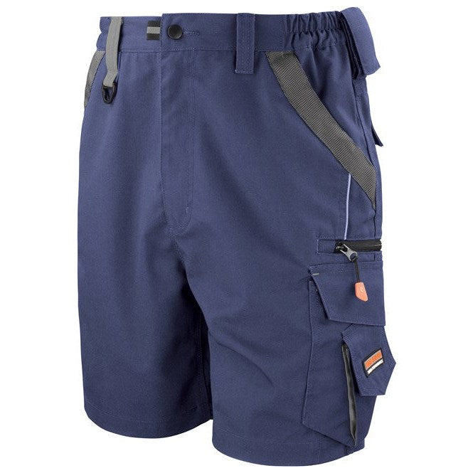 Result Workguard Technical Shorts with Expansion Waistband and Multi Pockets