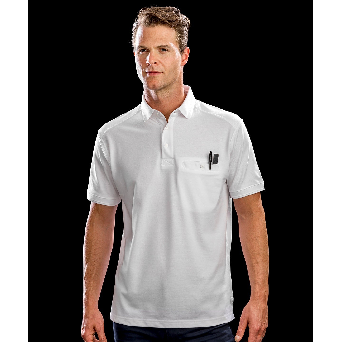 Result Workguard Apex Pocket Polo Shirt Soft Piquet Knit Breathable Fabric