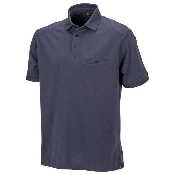 Result Workguard Apex Pocket Polo Shirt Soft Piquet Knit Breathable Fabric