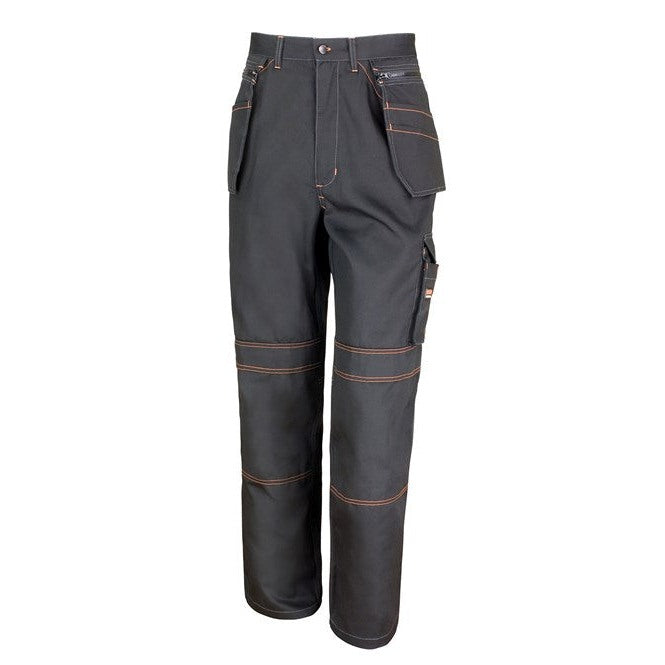 Result Workguard Lite X-Over Holster Trousers Water-Resistant Black Jeans