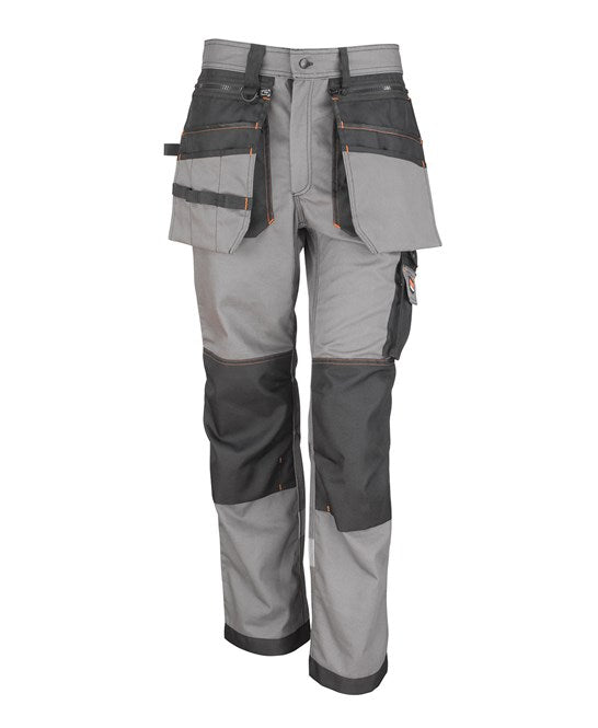 Result Workguard X-Over Holster Trousers with Cordura Knee Panels and Pockets