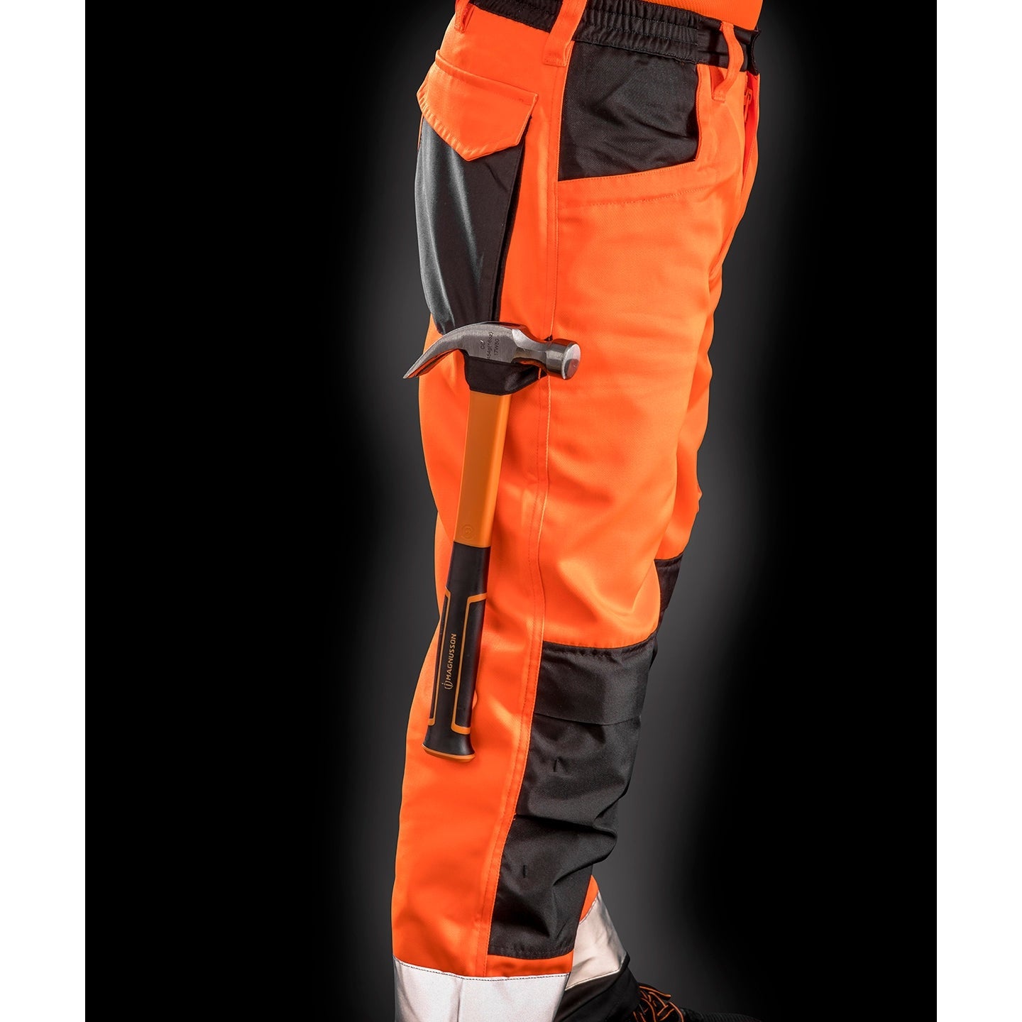 Result Safeguard Safety Cargo Trousers EN20471 Class 2 Hi-Vis Multiple Pockets