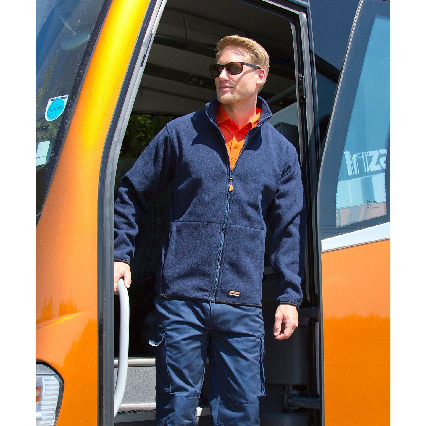 Result Workguard Heavy-Duty Microfleece Fleece Jacket Windproof Breathable