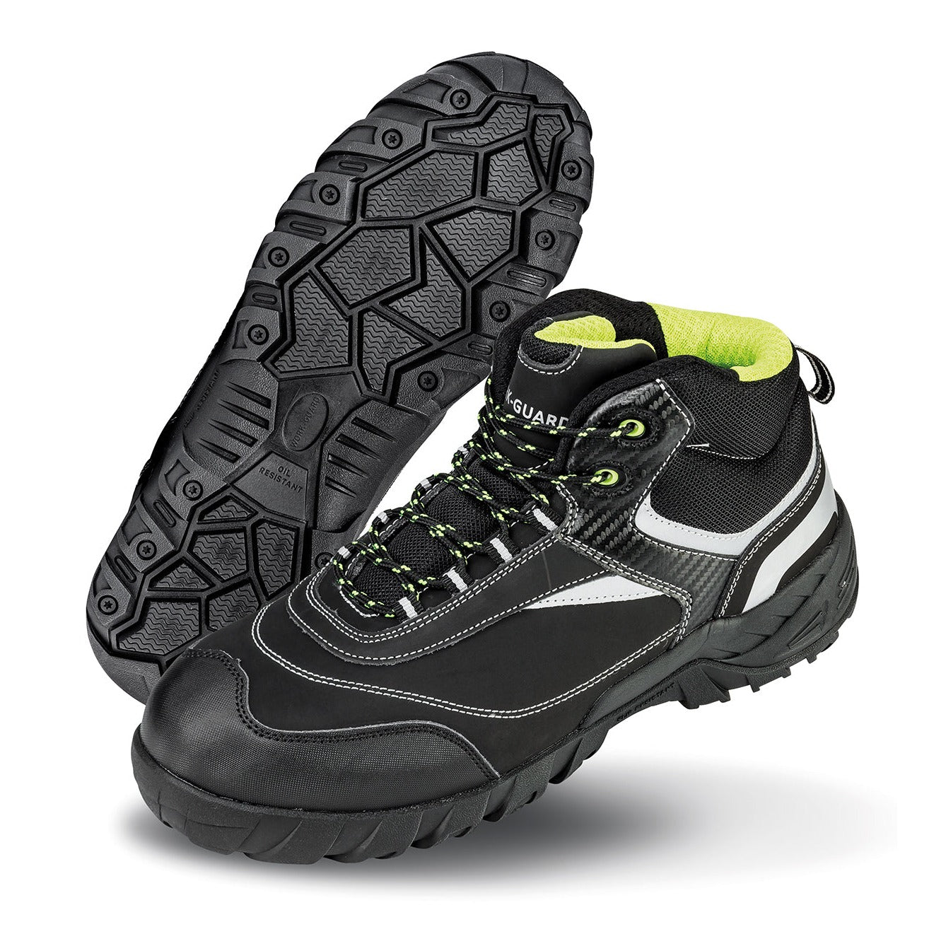 Result Workguard Blackwatch S3 Safety Boots Water Resistant Breathable Black