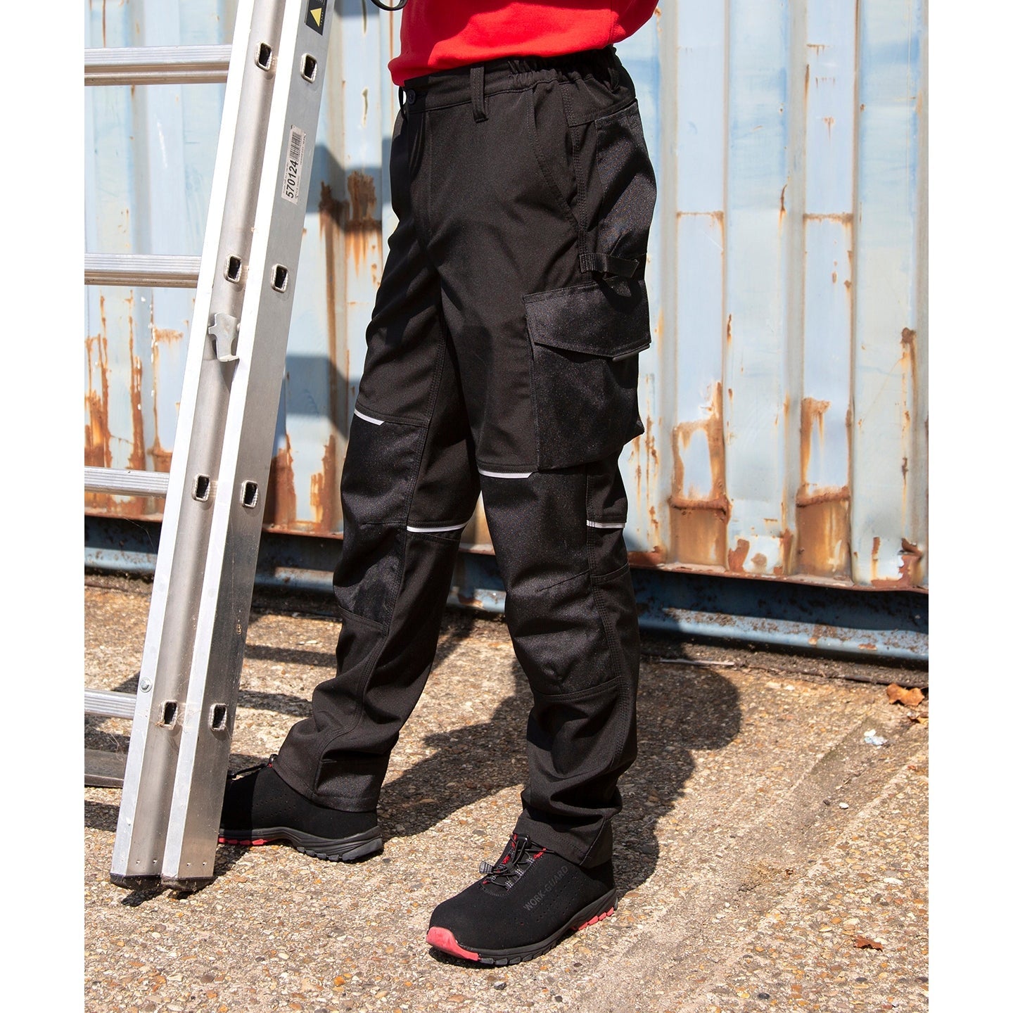 Result Workguard Slim Softshell Work Trousers Multi-Pocket Water-Repellent