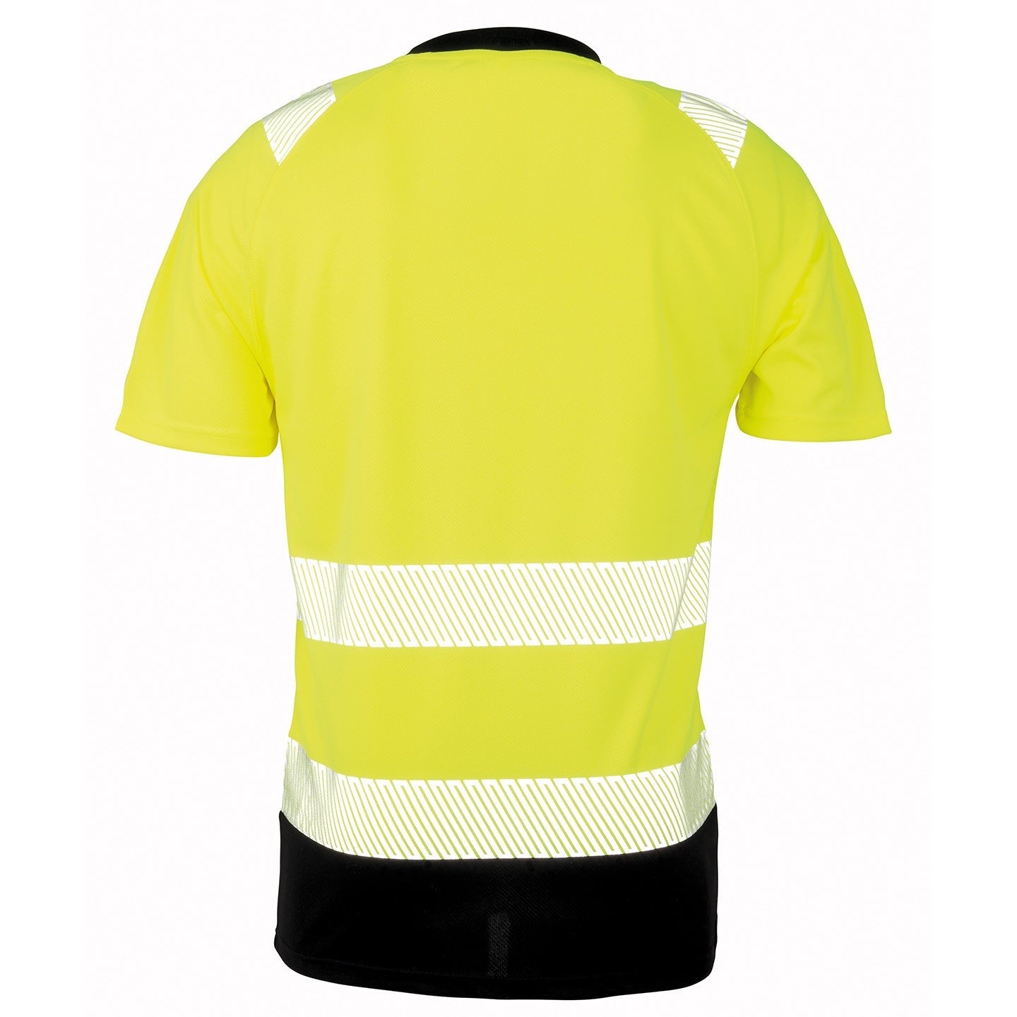 Result Recycled Safety T-Shirt EN ISO 20471 Class 2 Breathable Eco-Friendly