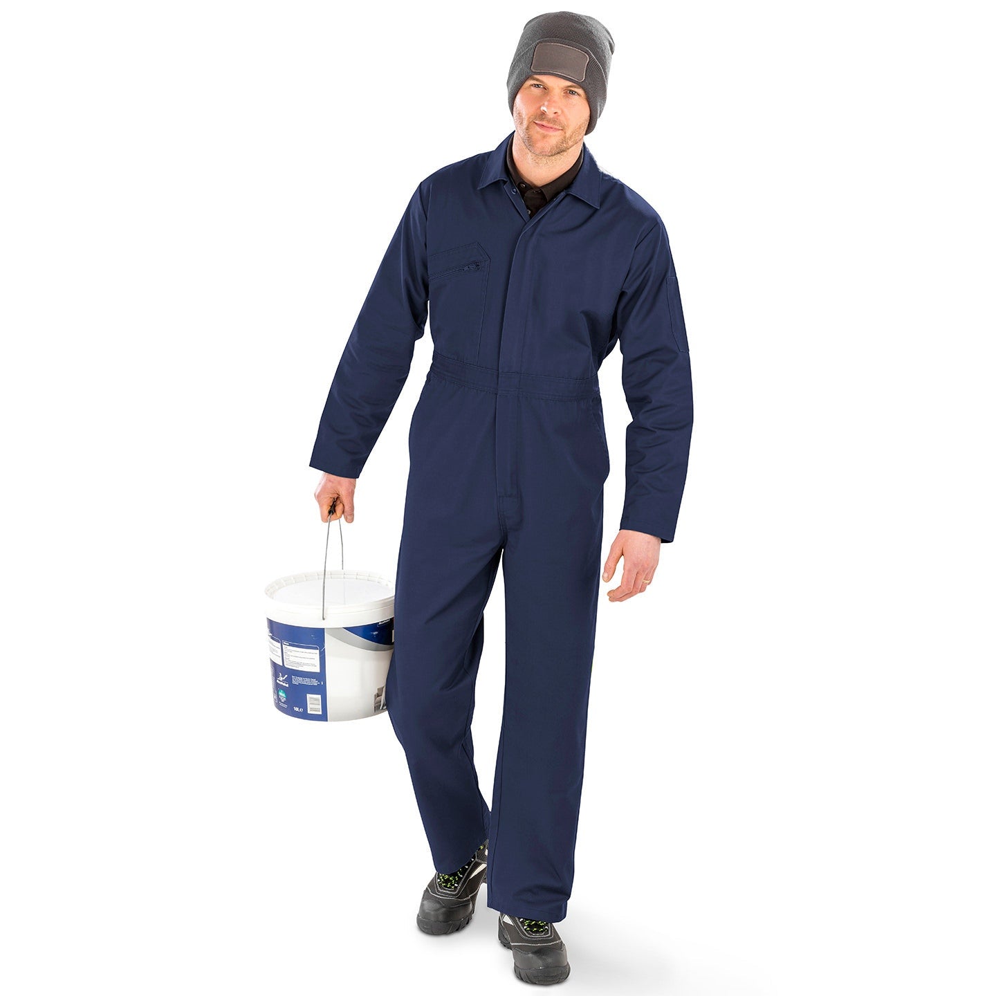 Result Recycled Action Overalls Durable Multi-Pocket Workwear 100% Polyester