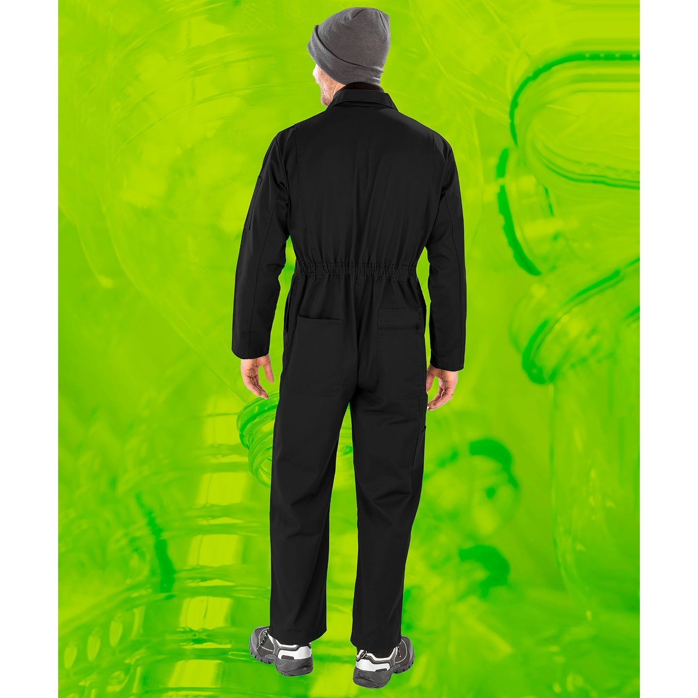Result Recycled Action Overalls Durable Multi-Pocket Workwear 100% Polyester