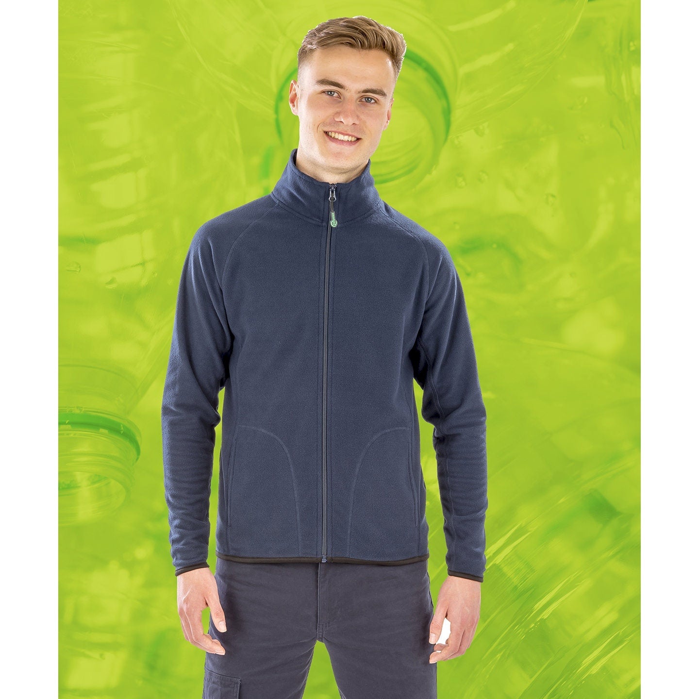 Result Recycled Microfleece Jacket Lightweight Eco-Friendly Quick-Dry XS-2XL