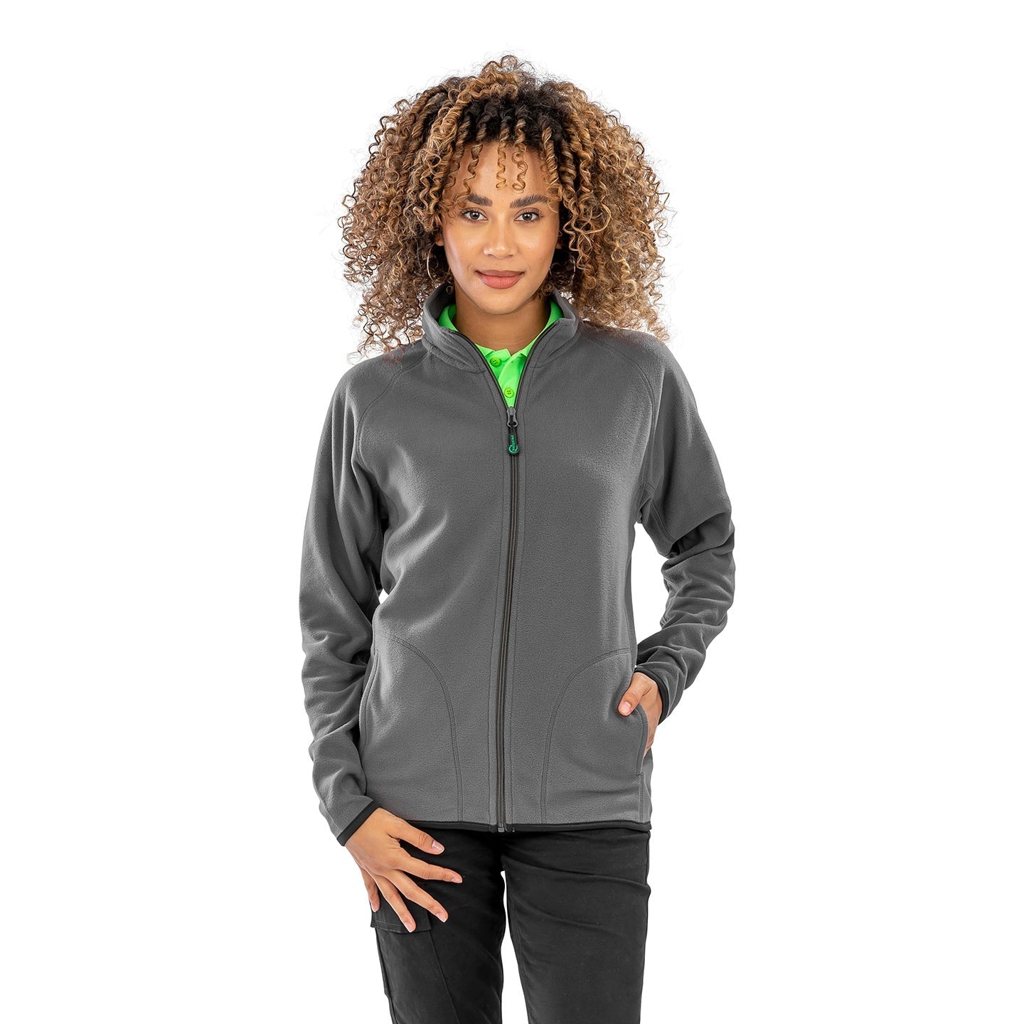 Result Recycled Microfleece Jacket Lightweight Eco-Friendly Quick-Dry XS-2XL