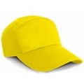 Result Headwear 7-Panel Cap Low Profile Cotton Twill Adjustable Snapback