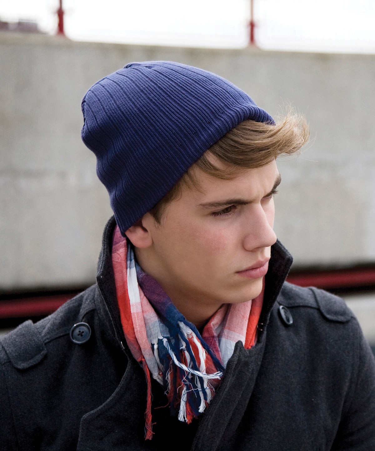 Result Cotton Knitted Beanie Hat Double Thickness Washable One Size Winter