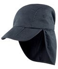 Result Headwear Junior Fold-Up Legionnaire's Cap with Sun Protection Flap