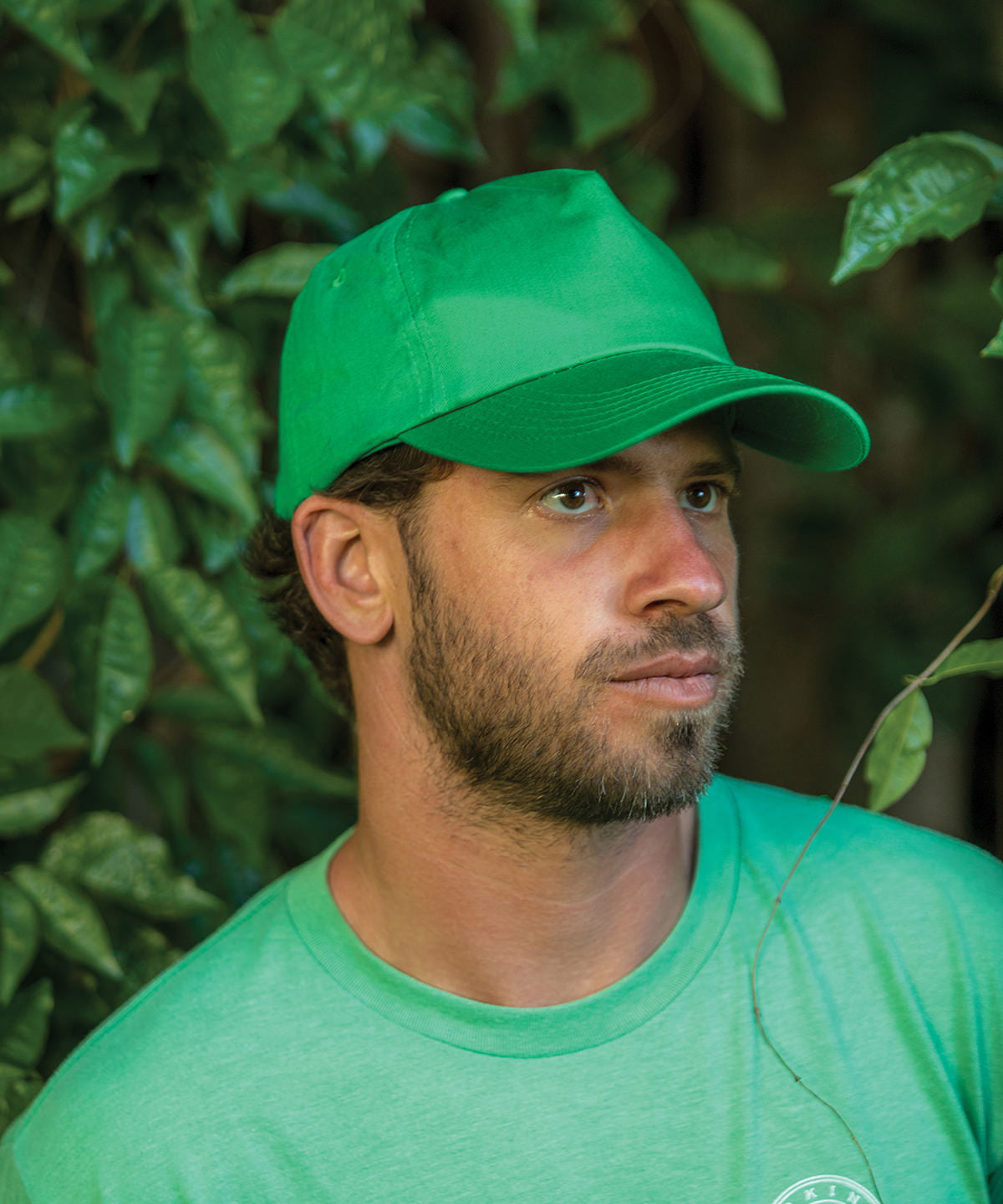 Result Headwear Boston 5-Panel Cap Polycotton Seamless Front Adjustable