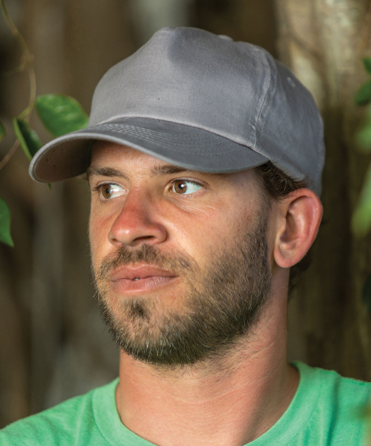 Result Headwear Boston 5-Panel Cap Polycotton Seamless Front Adjustable