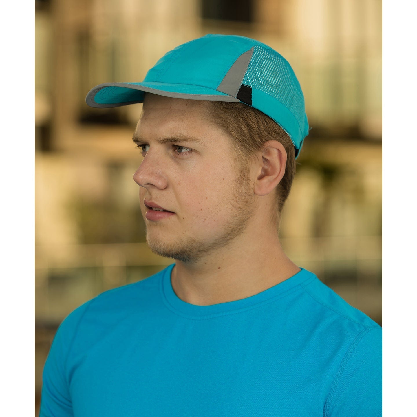 Result Headwear Featherweight Sport Cap Low Profile Quick Dry Reflective Detail