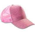 Result Headwear Core New York Sparkle Cap with Ponytail Hole - One Size