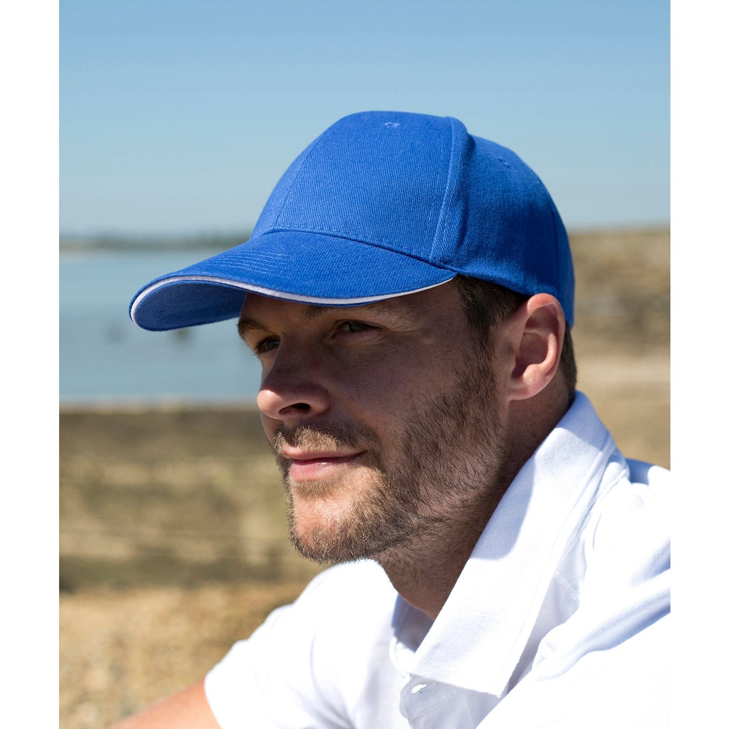 Result Headwear Memphis Brushed Cotton Low-Profile Cap Adjustable Size