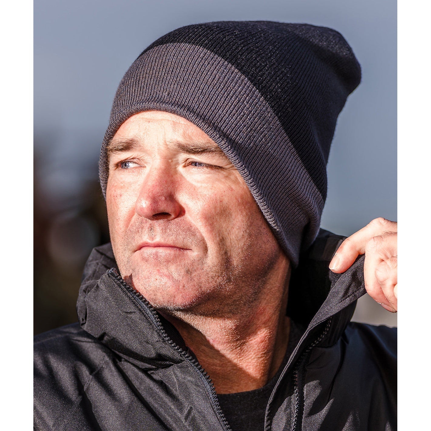 Result Recycled Compass Beanie 50% Recycled Materials Soft Knit Warm Cuff